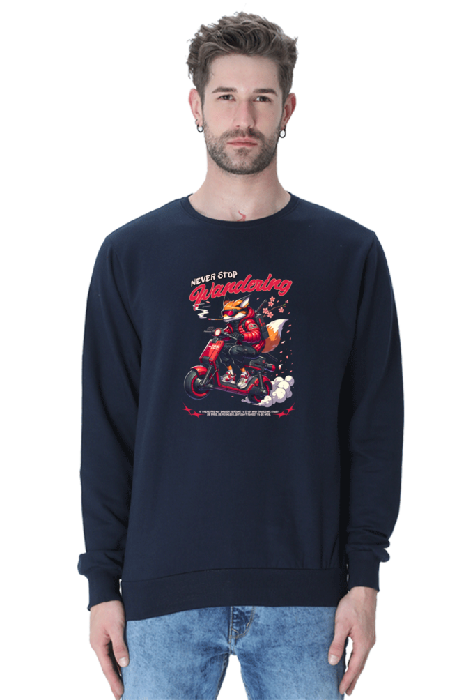 Never Stop Wandering Sweatshirt